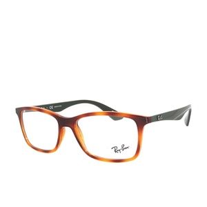 Ray Ban 7047 5990 56 Yellow Light Havana Eyeglasses Rayban